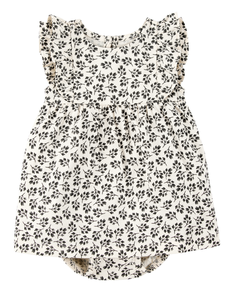 Baby Girl Floral Print Sunsuit